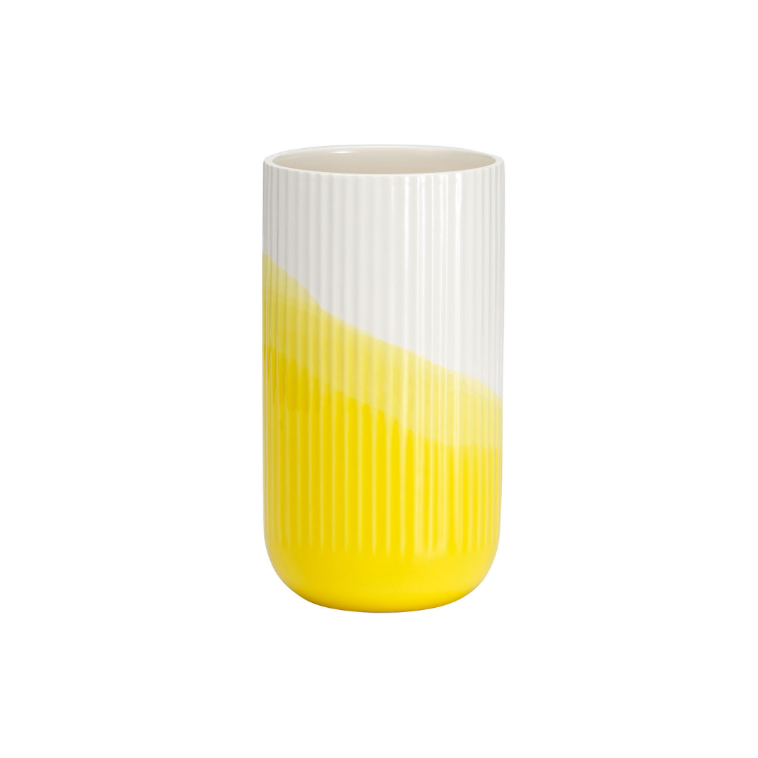 Vitra_Herringbone vase_yellow_Mobili Mania