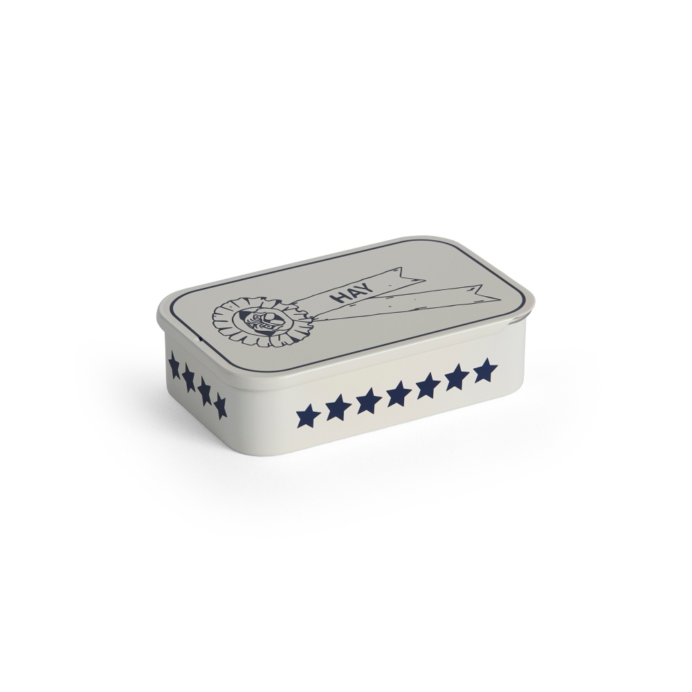 Dogs Treat Tin-Small – Blue and white
